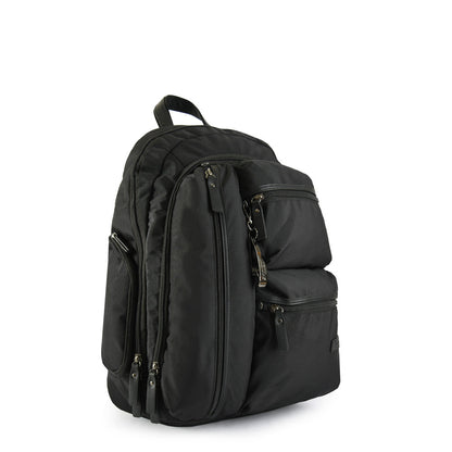 Large Astor Black Notebook Backpack