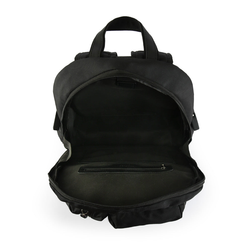 Large Astor Black Notebook Backpack