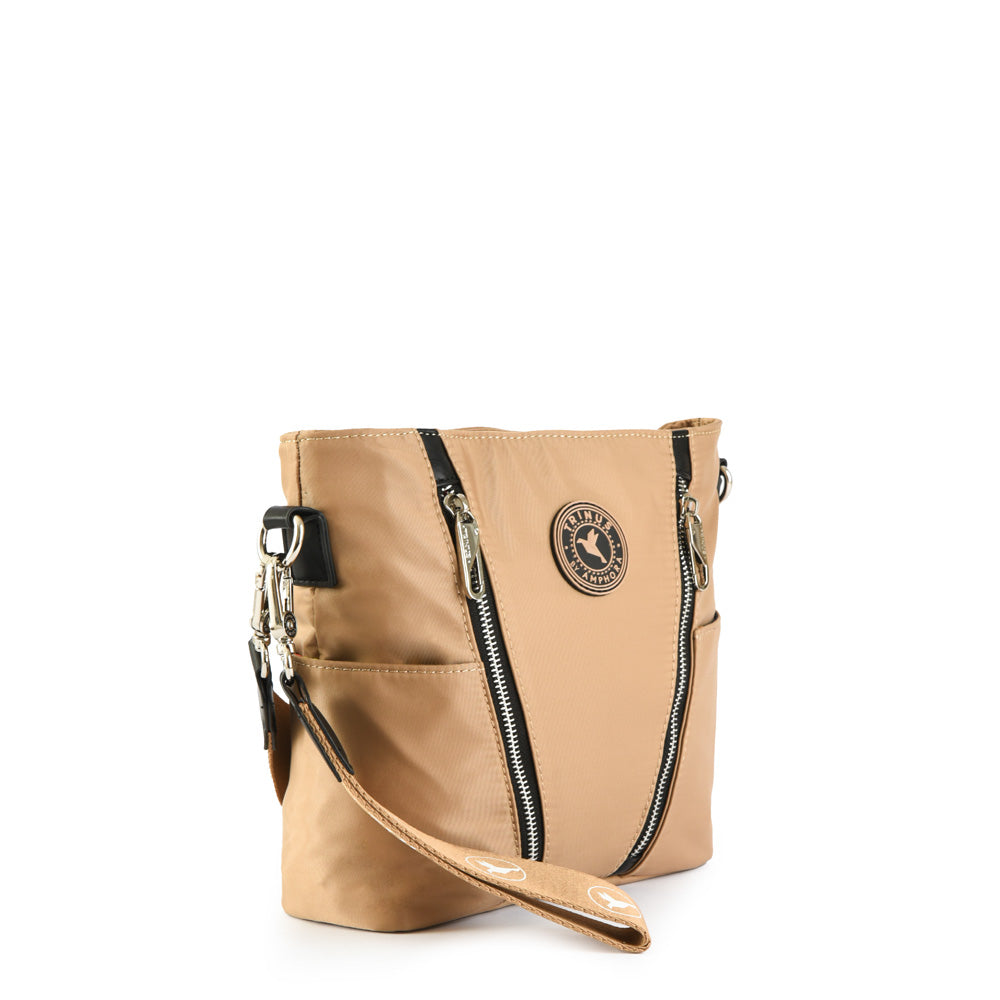 Beige Adelle Crossbody Bag