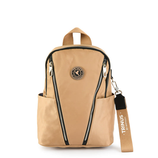 Adelle beige backpack