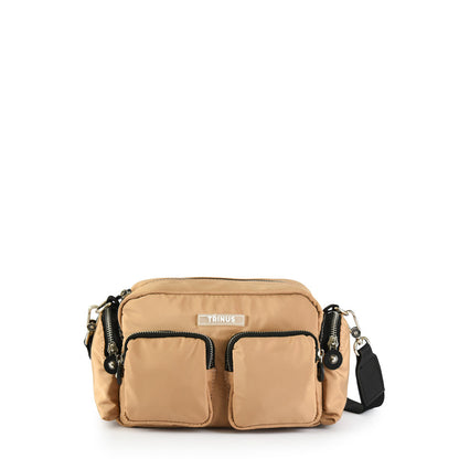 Beige Adara Crossbody Bag