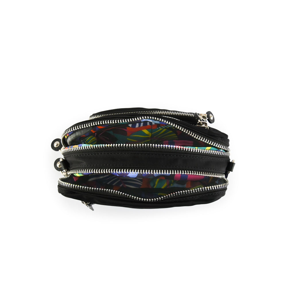 Black nala crossbody bag