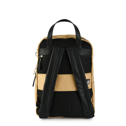 Beige EVA Notebook Backpack