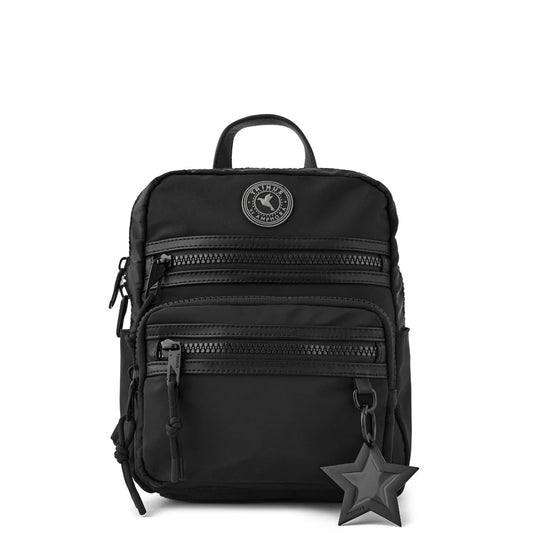 Whitney Large Notebook Backpack Black