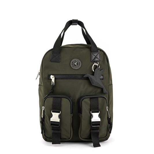 Patsy Large Notebook Backpack Olive Green