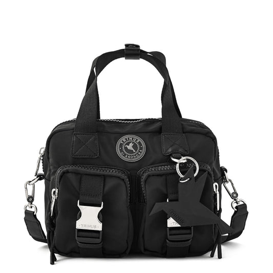 Patsy medium black crossbody bag