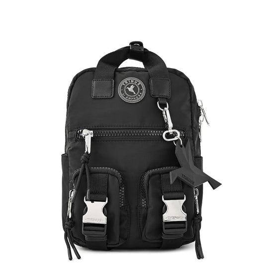 Patsy Medium Black Backpack