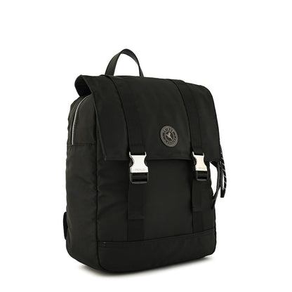 Ariel Black Large Notebook Backpack