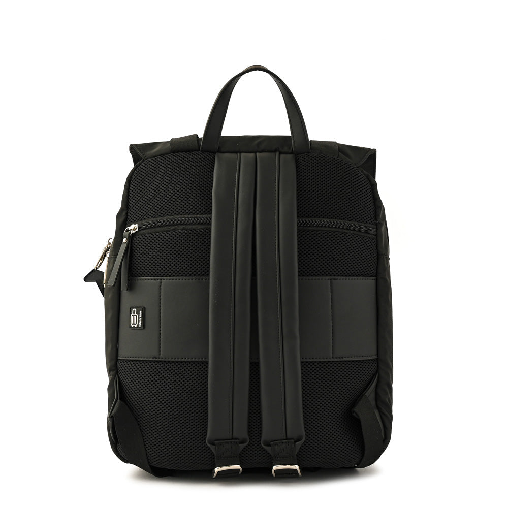 Ariel Black Large Notebook Backpack