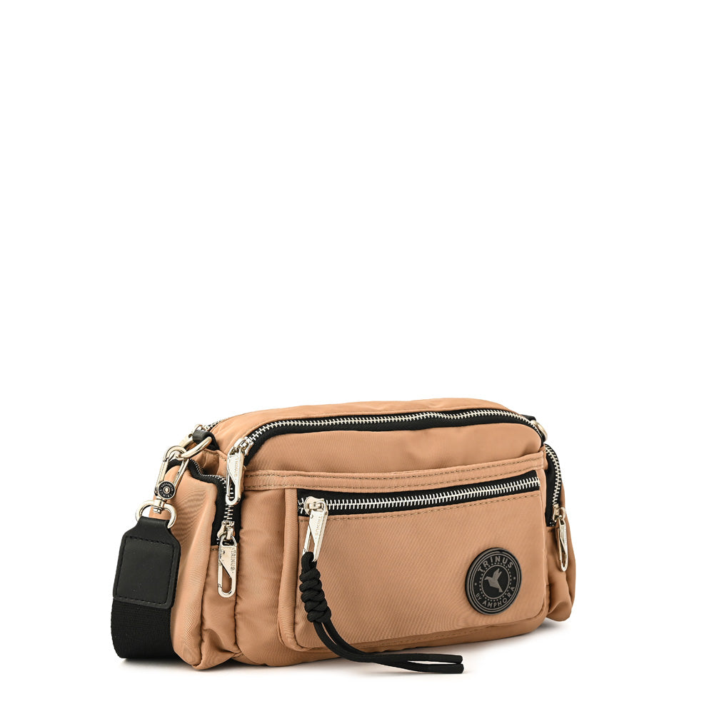 Halia medium beige crossbody bag