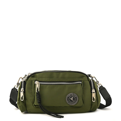 Halia olive green medium crossbody bag