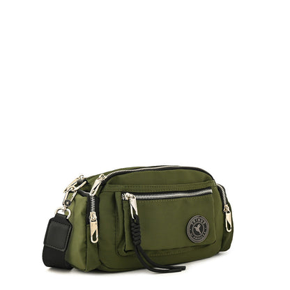 Halia olive green medium crossbody bag