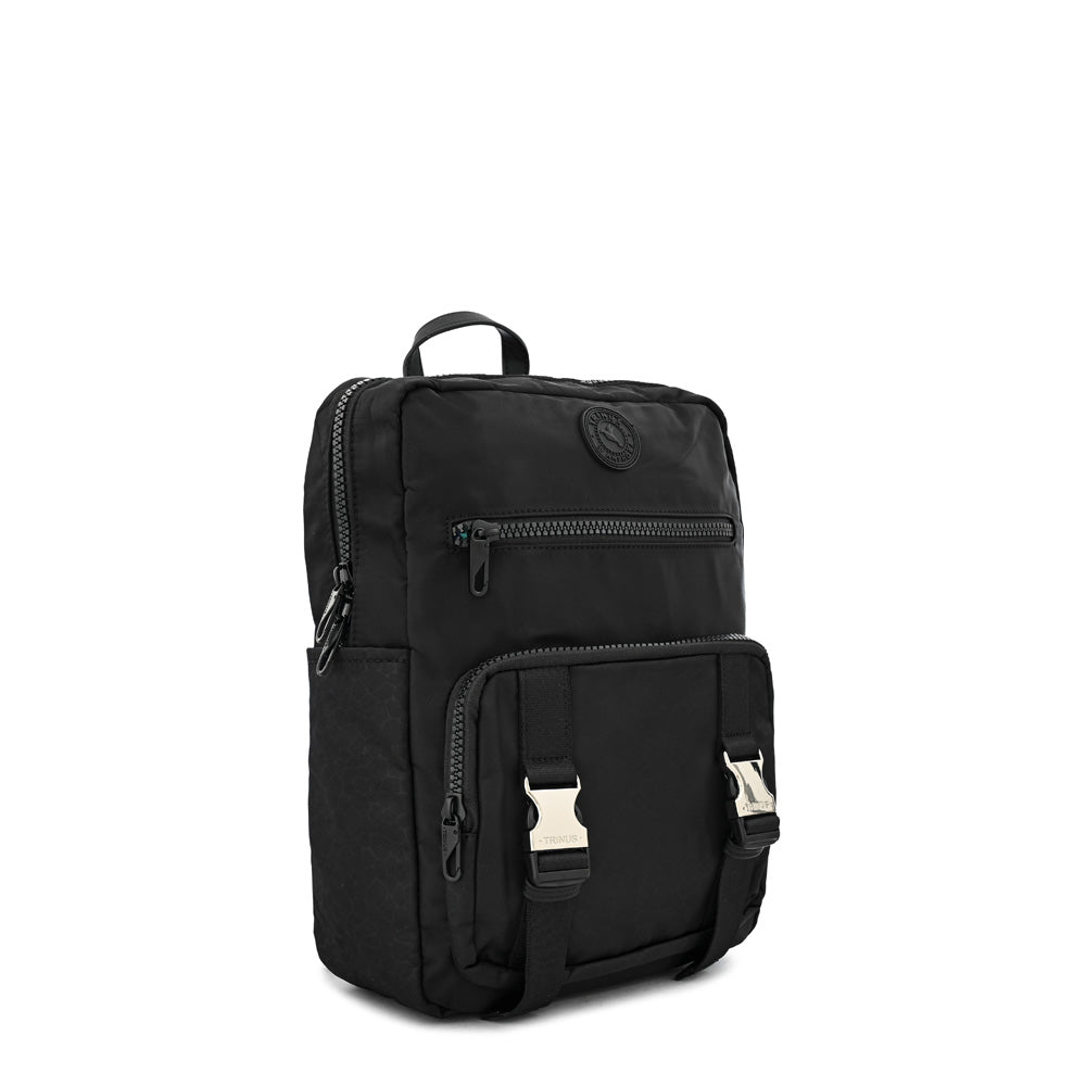 Amaya large black notebook backpack