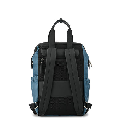 Alma large dark petrol notebook backpack