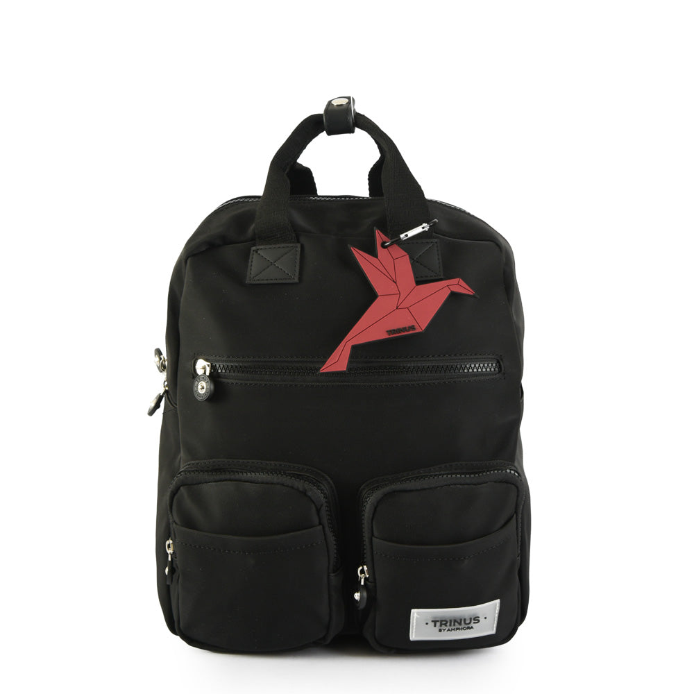 Eira Large Notebook Backpack black