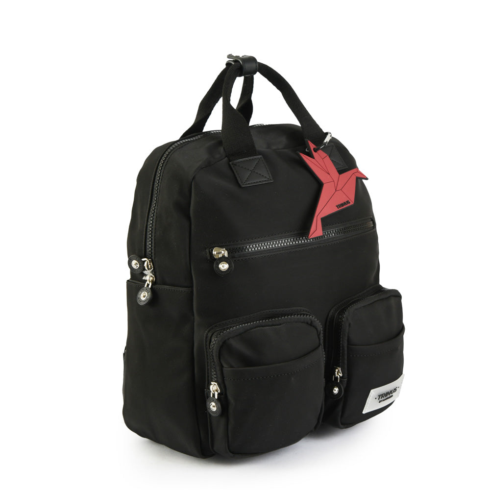 Eira Large Notebook Backpack black