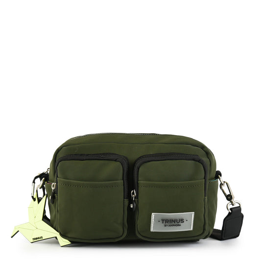 Small olive green eira shoulder bag