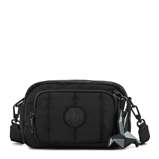 Medium black Florence crossbody bag