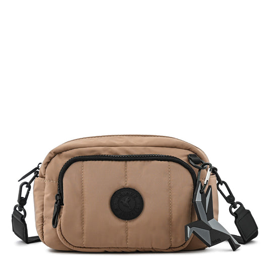 Medium beige Florence crossbody bag