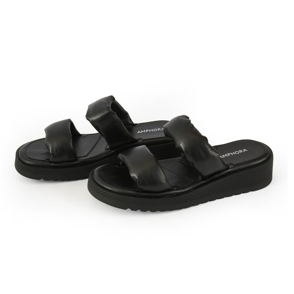 Black soul sandal