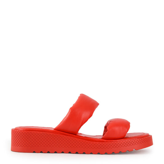 Red soul sandal