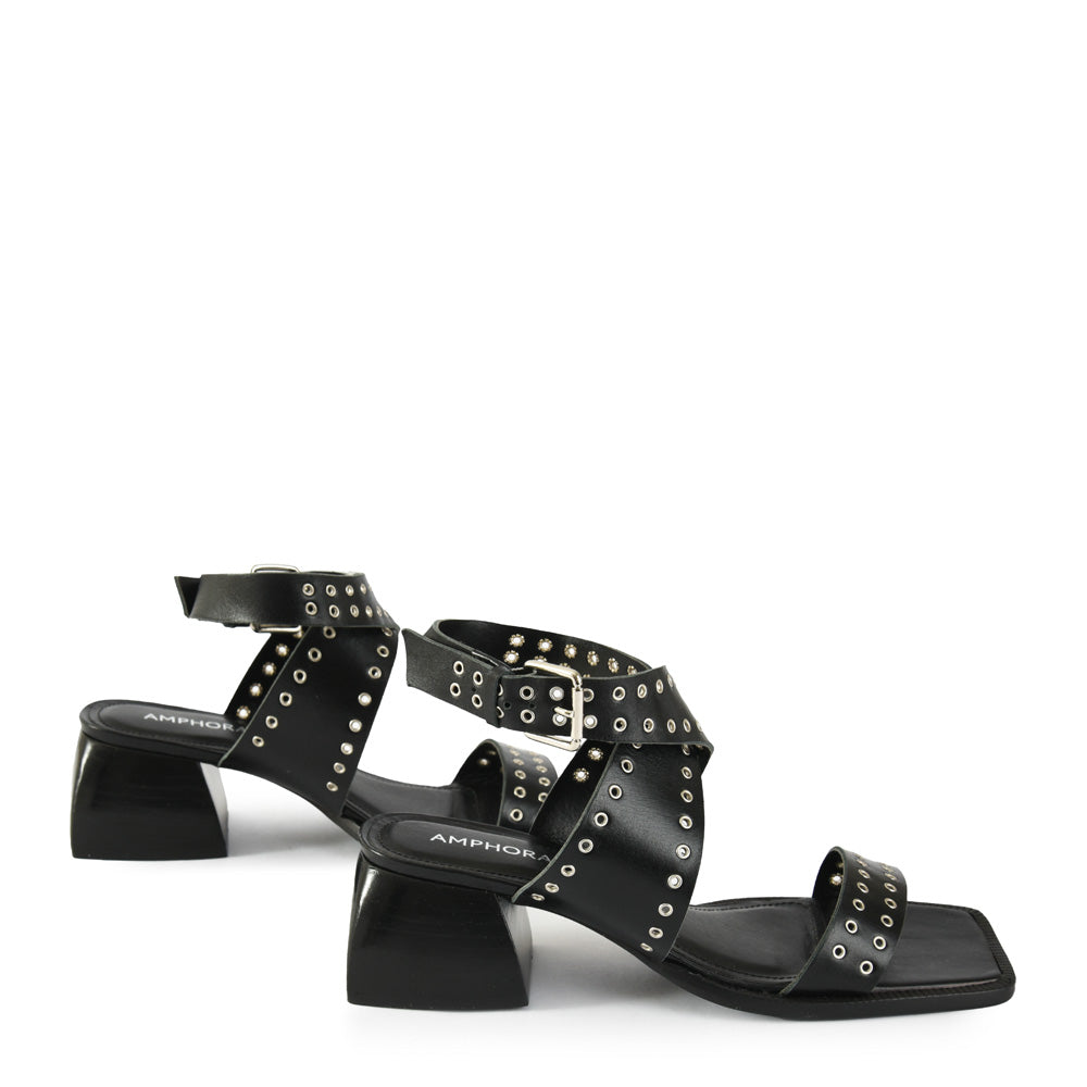 Camila black sandal