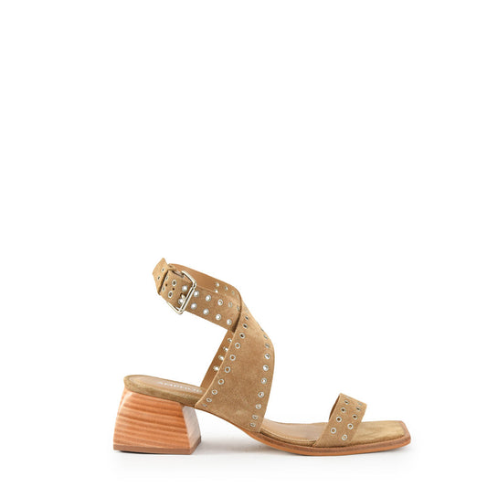 Dark beige camila sandal