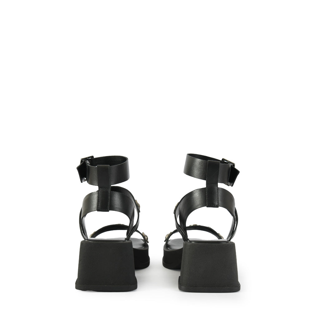 Black Celtic sandal