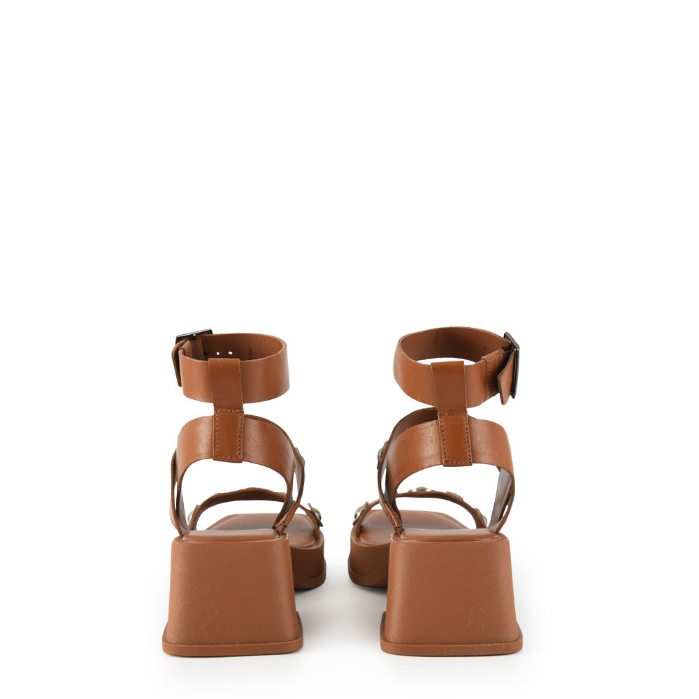 Camel Celtic sandal