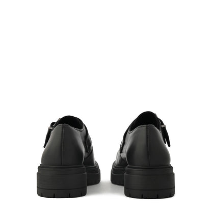 Black charlotte moccasin