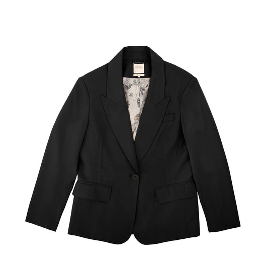 Debby Black Blazer Jacket