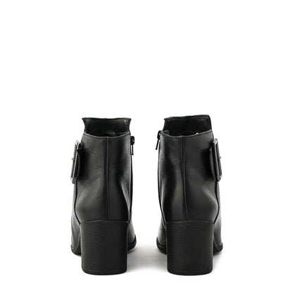 Black Dominique ankle boot