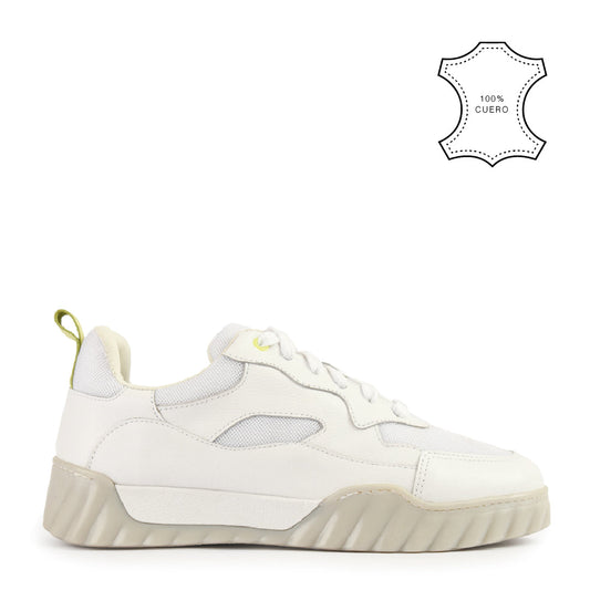 White gayle sneaker