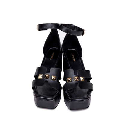 Helga Black Sandal