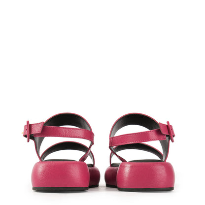 Innes fuchsia sandal