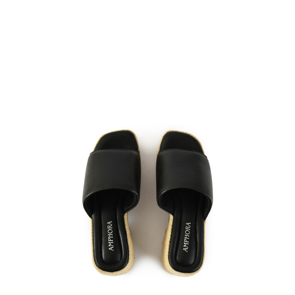 Isabela black sandal