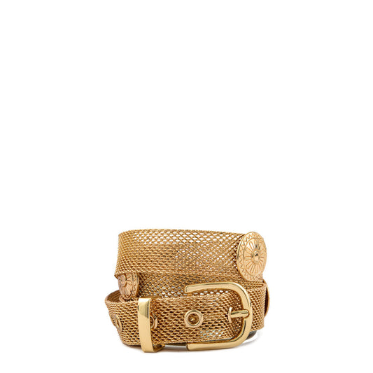 Light gold leipzig belt