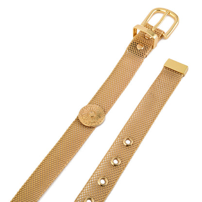 Light gold leipzig belt