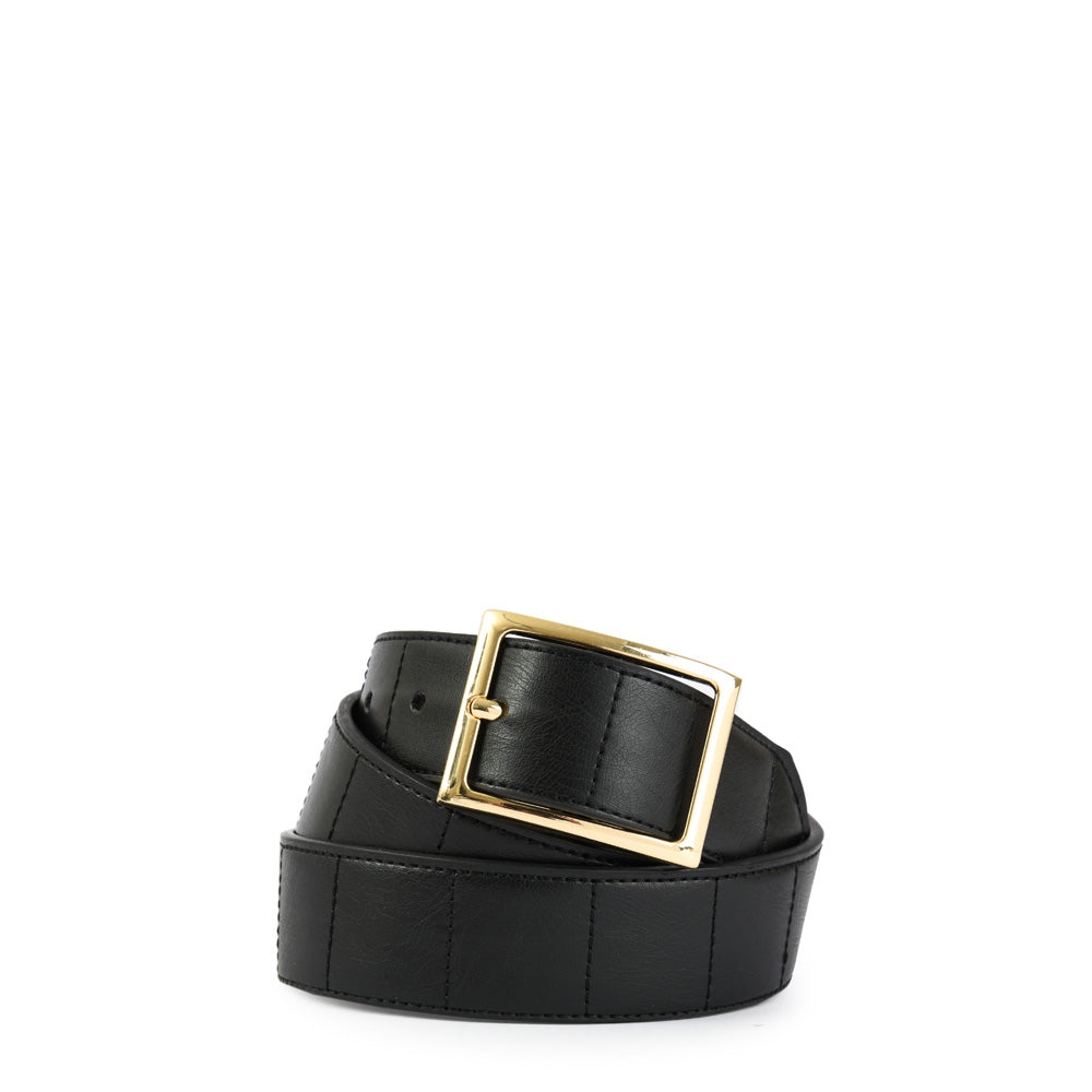 Black lever belt