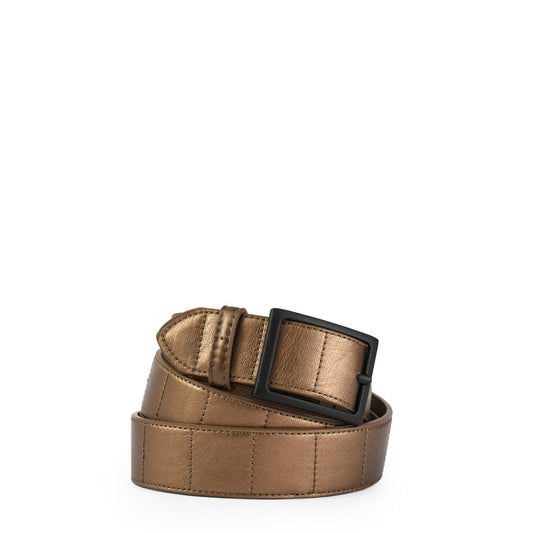 Dark gold lever belt