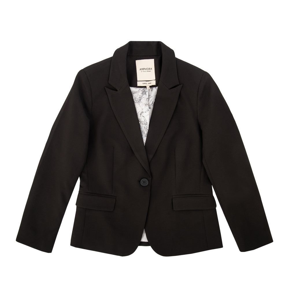 Lisa Black Blazer Jacket