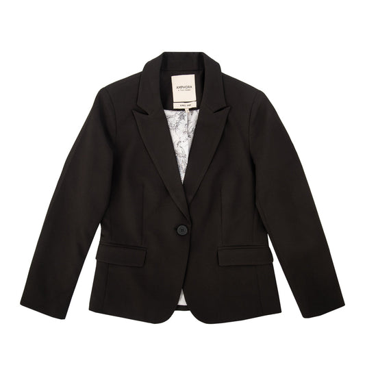 Lisa Black Blazer Jacket