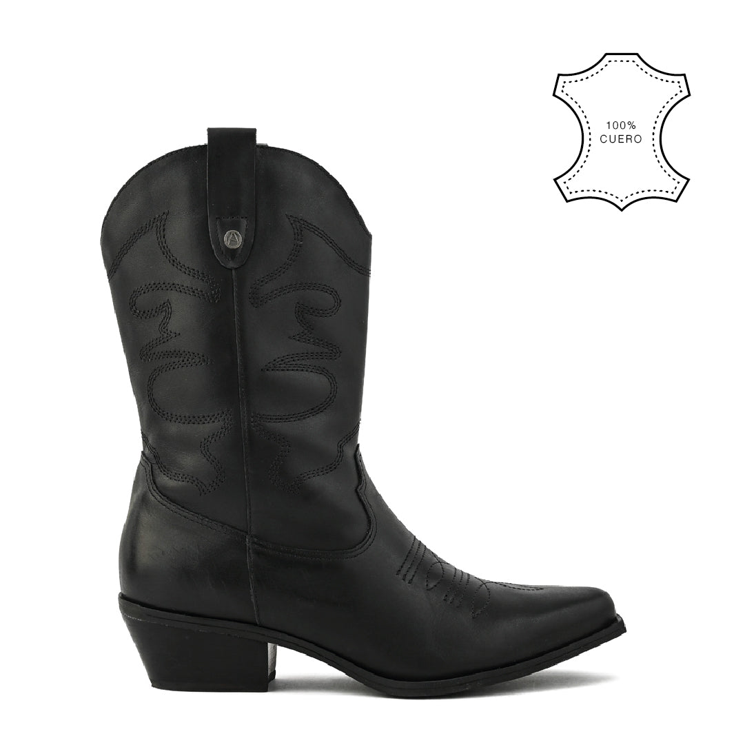 Black marcella Taco boot