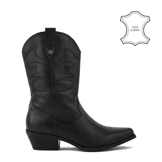 Black marcella Taco boot