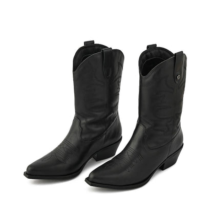 Black marcella Taco boot