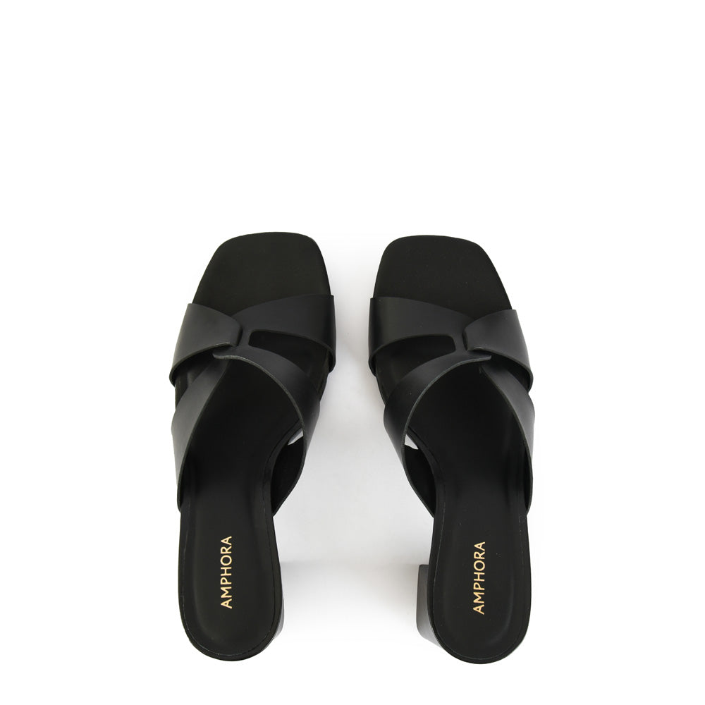 Black sable sandal