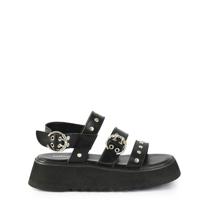 Black martina sandal