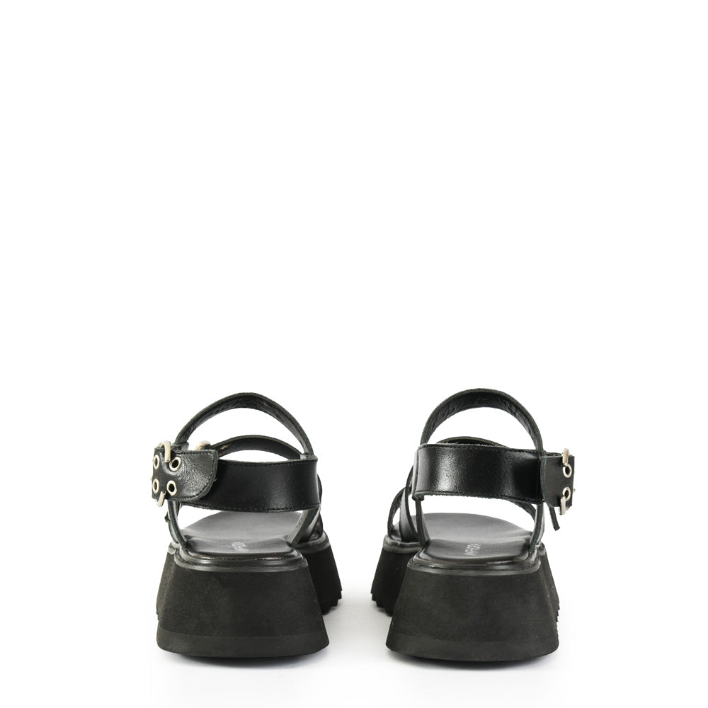 Black martina sandal