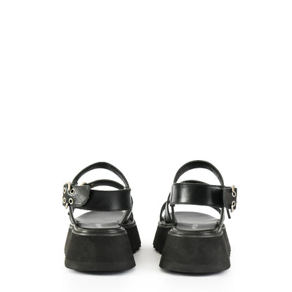 Black martina sandal