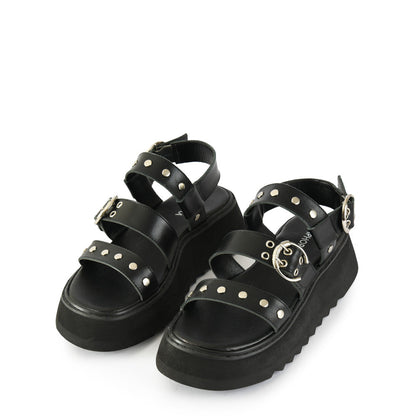 Black martina sandal